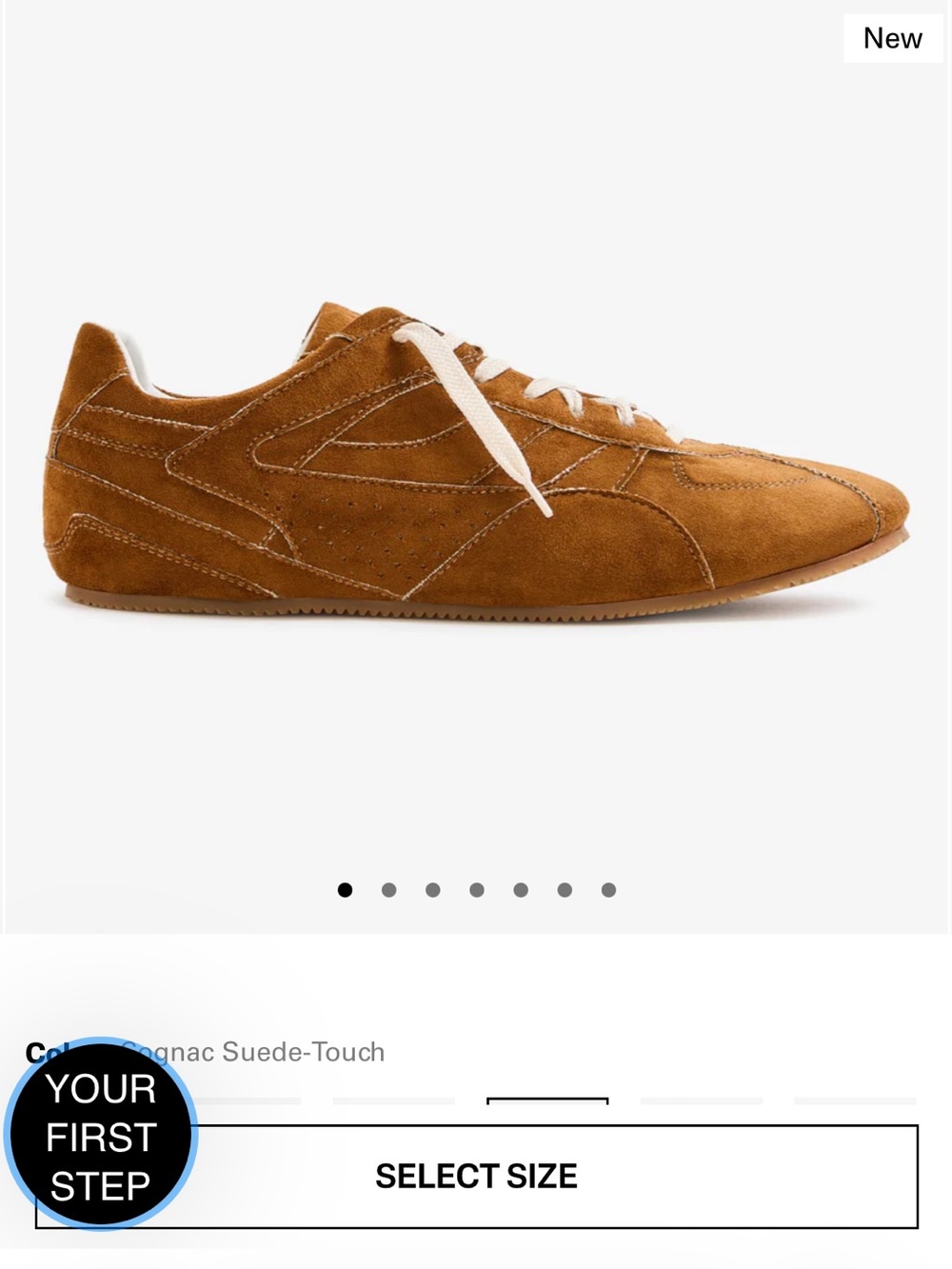 NWT Thousand Fell Women’s Driver Cognac Suede sz 8.5